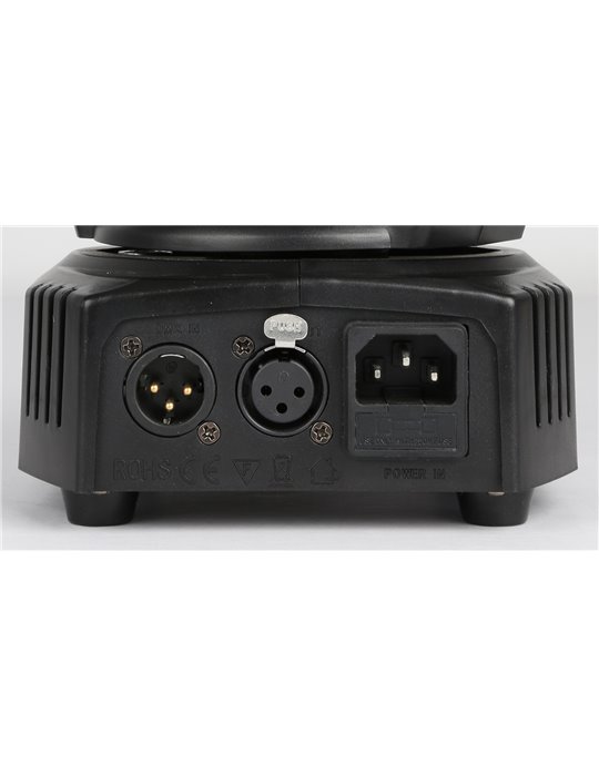 MHL36 LED Wash Cabeza movil 4x 9W set de 2 piezas en bolsa