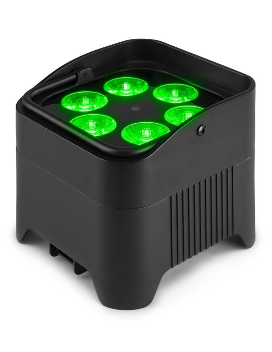 BBP96S Foco PAR con bateria 6x 12W WDMX