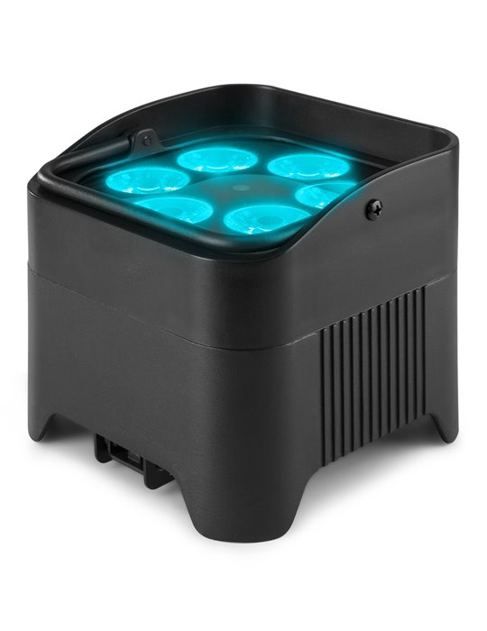 BBP96S Foco PAR con bateria 6x 12W WDMX