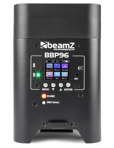 BBP96 Foco Par con bateria 6x 12W 2