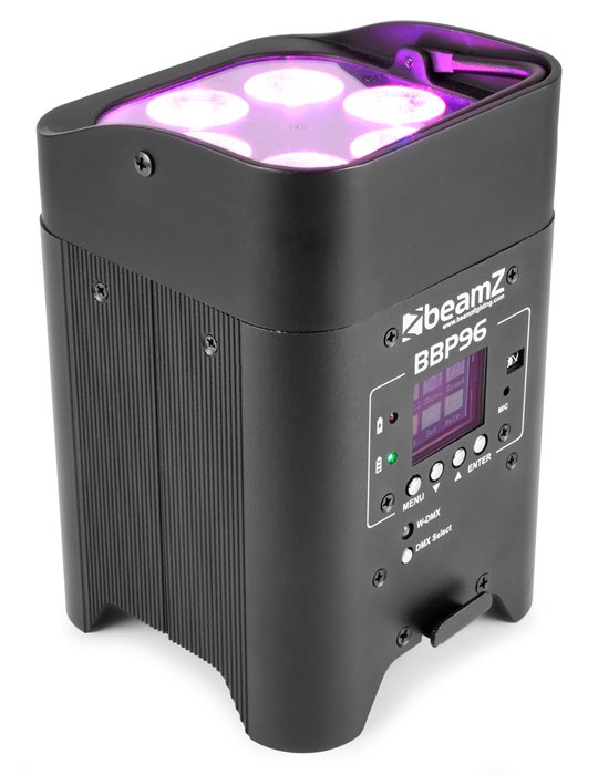 BBP96 Foco Par con bateria 6x 12W
