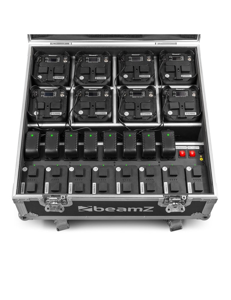 FCC10 Flightcase para 8x BBP5X con cargador