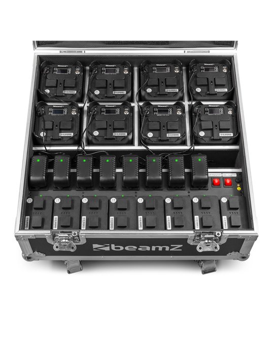 FCC10 Flightcase para 8x BBP5X con cargador