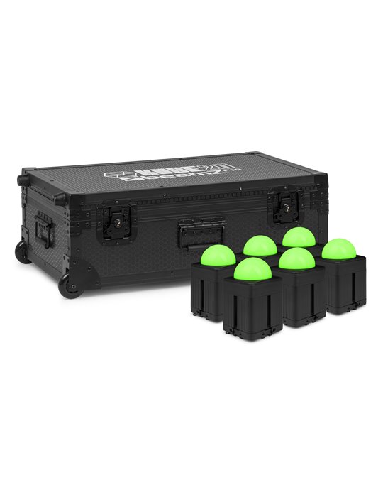 FCC30 Flightcase para 6 pcs KUBE20