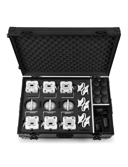 FCC30 Flightcase para 6 pcs KUBE20
