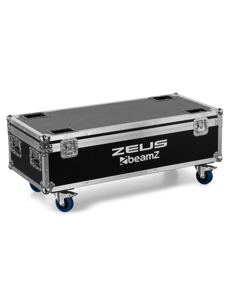 Zeus Juego de Tubos de Batería RGBW juego de 8 en Flightcase