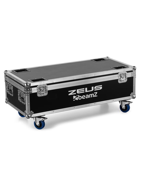 Zeus Juego de Tubos de Batería RGBW juego de 8 en Flightcase