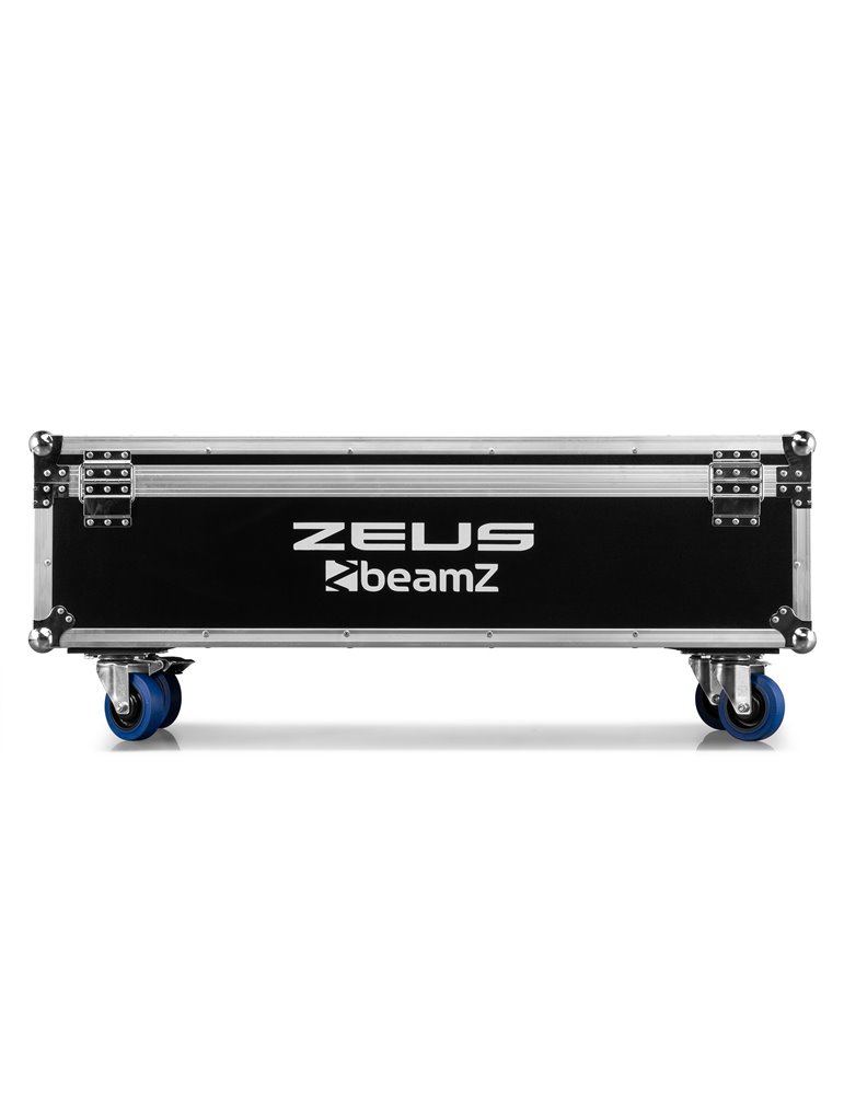 Zeus Juego de Tubos de Batería RGBW juego de 8 en Flightcase