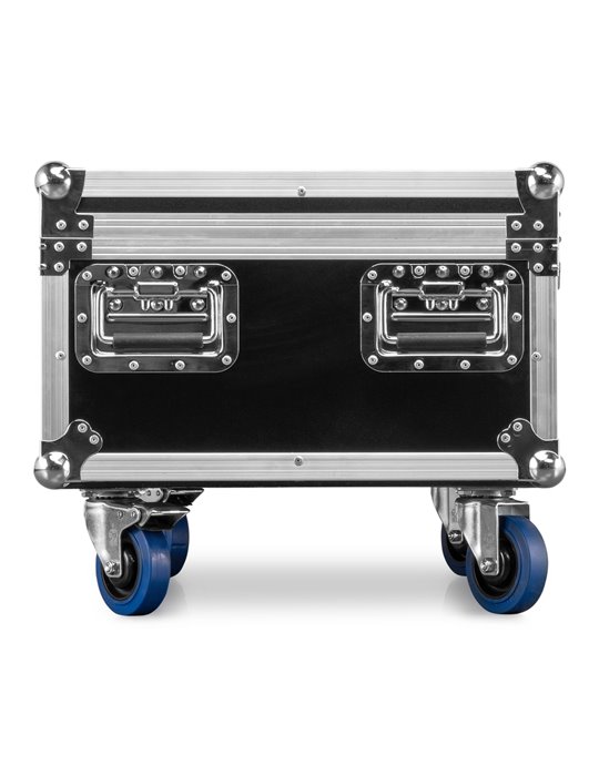 Zeus Juego de Tubos de Batería RGBW juego de 8 en Flightcase