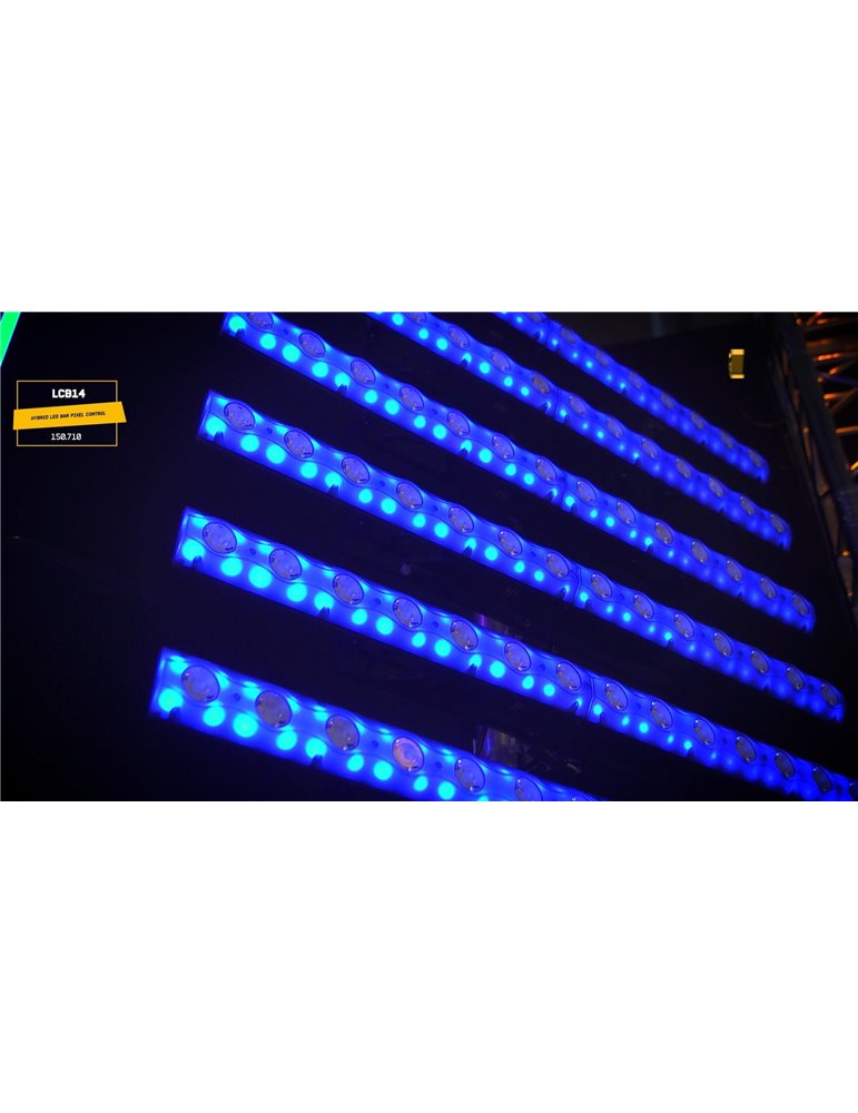 LCB14 Hybrid LED BAR WW/RGB Pixel Control