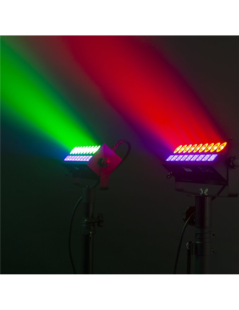 LCB99 Barra LED 2-en-1 efectos RGBW & UV