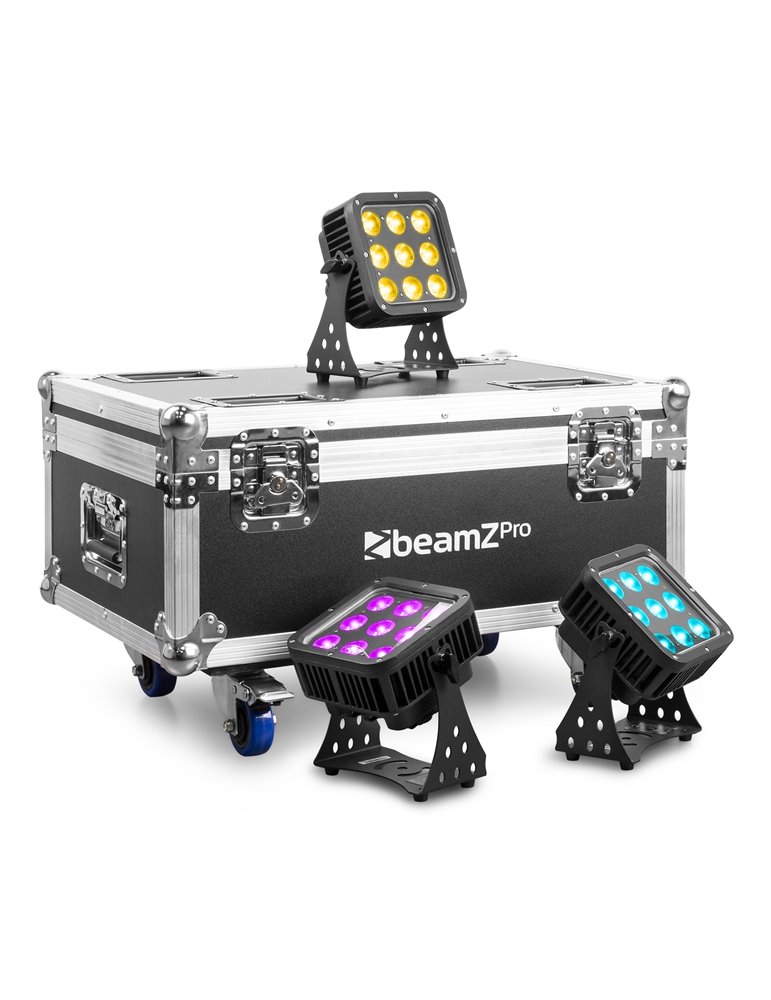 FL72 Flightcase para 8pcs StarColor 72 Proyectores Wash