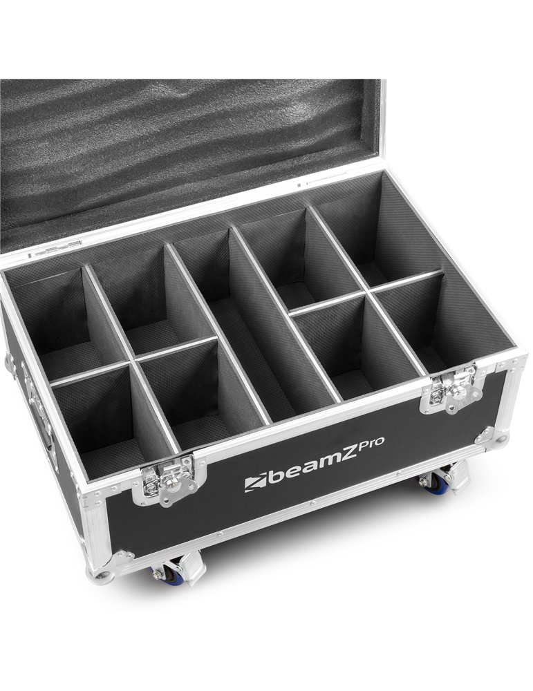 FL72 Flightcase para 8pcs StarColor 72 Proyectores Wash