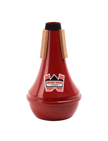 Sordina Trompeta Denis Wick 5504R Recta Roja