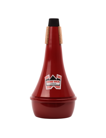 Sordina Trombón Denis Wick 5505R Recta Roja