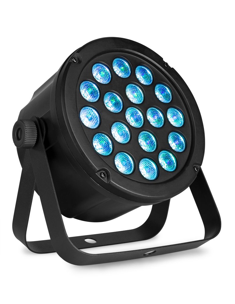 Foco SlimPAR45 18x 3W 3-en-1 RGB DMX