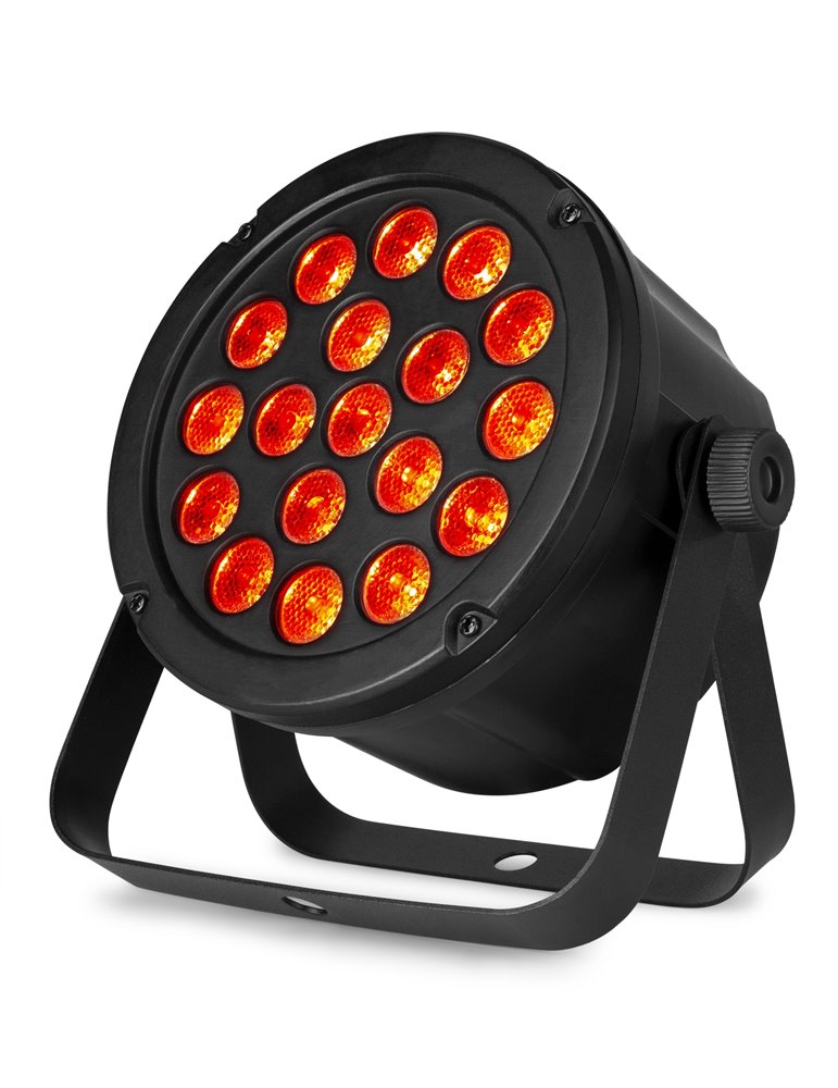 Foco SlimPAR45 18x 3W 3-en-1 RGB DMX