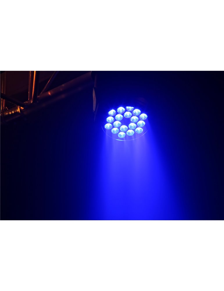 MHL108MK4 LED Wash Cabeza movil 18x 3W