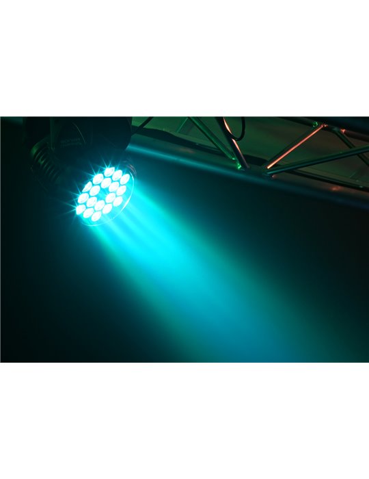 MHL108MK4 LED Wash Cabeza movil 18x 3W