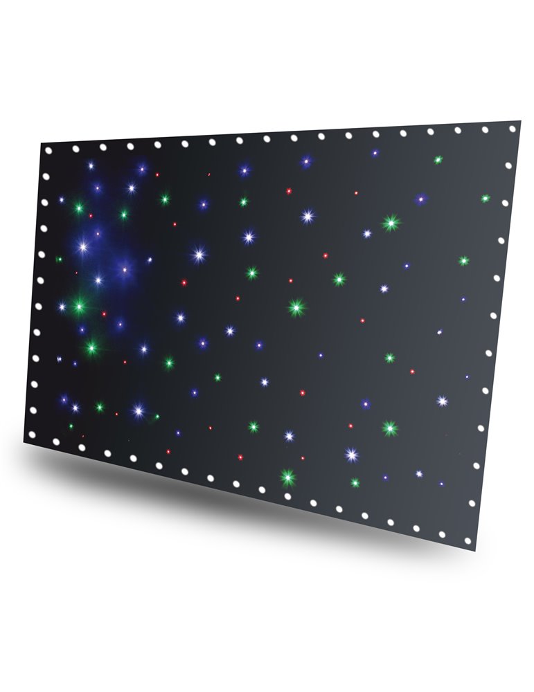 SPW96 Cortina de estrellas LED96 Color 3x 2m con controlador