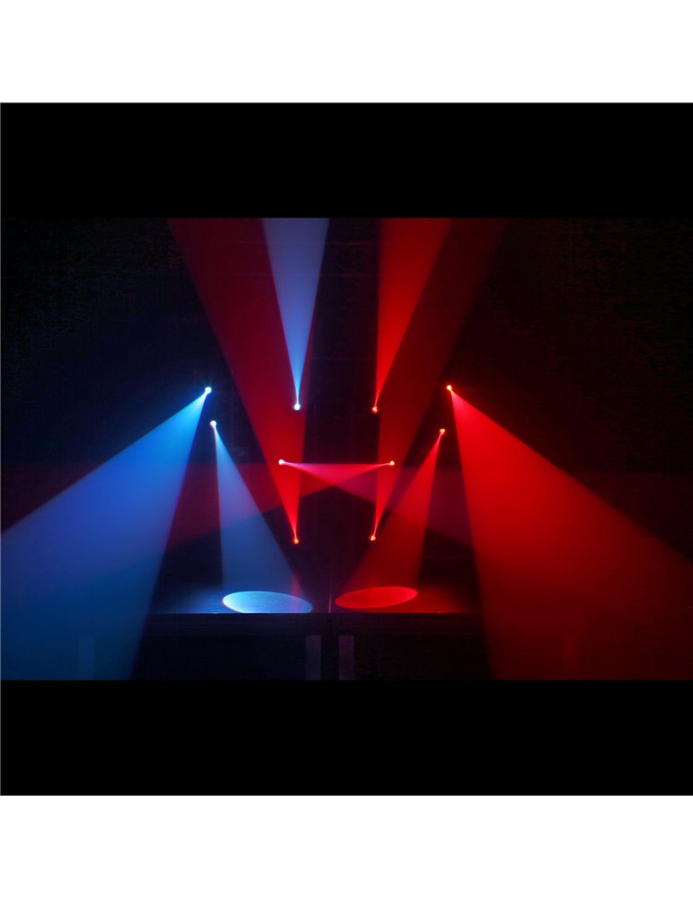 PS10W Foco Pin LED 10W RGBW DMX