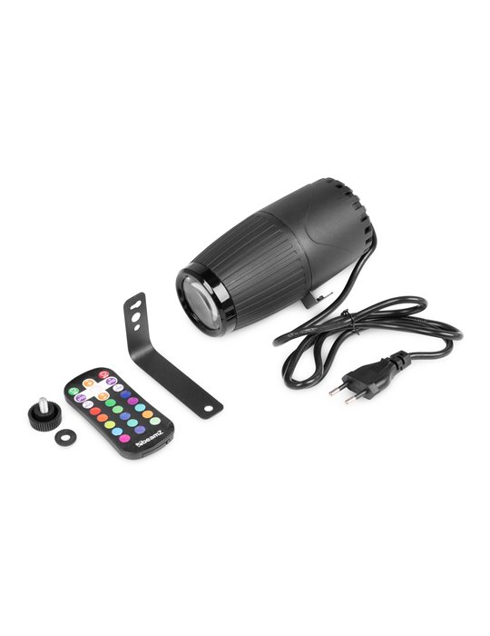 PSZ18W LED Pin Spot 18W RGBW con Zoom