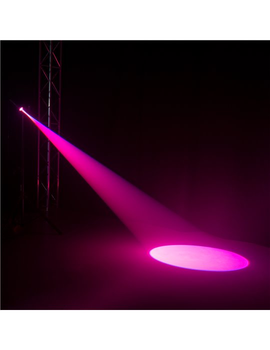 PSZ18W LED Pin Spot 18W RGBW con Zoom
