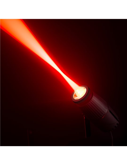 PSZ18W LED Pin Spot 18W RGBW con Zoom