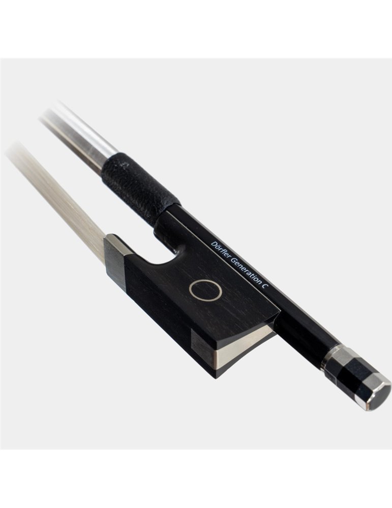 Arco Violín Dorfler Generation C - 4/4 Carbono Plata Alemana