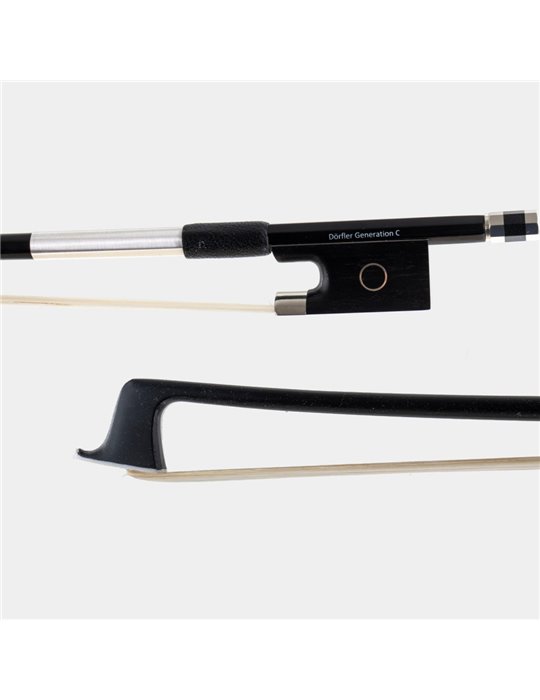 Arco Cello Dorfler Generation C - 4/4 Carbono Plata Alemana