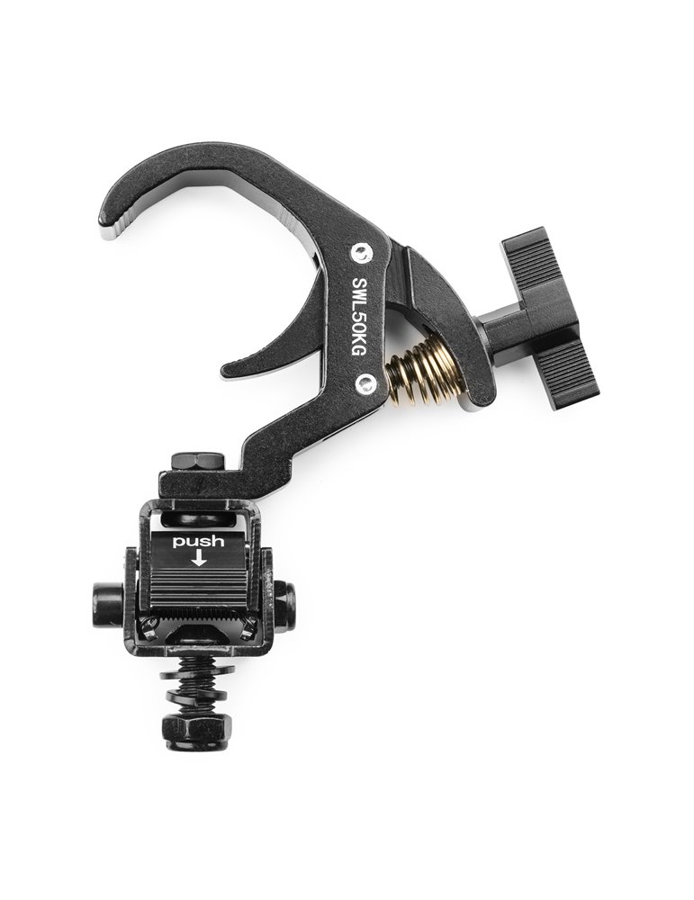 BC50B-150F Garra de agarre rápido tilt ajustable Negro