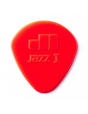 Bolsa 24 Púas Dunlop 47R1N Nylon Jazz Round Roja 1.10mm