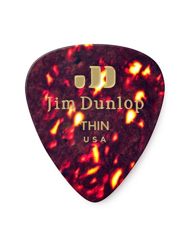 Bolsa 72 Púas Dunlop 483-R Shell Classics Thin