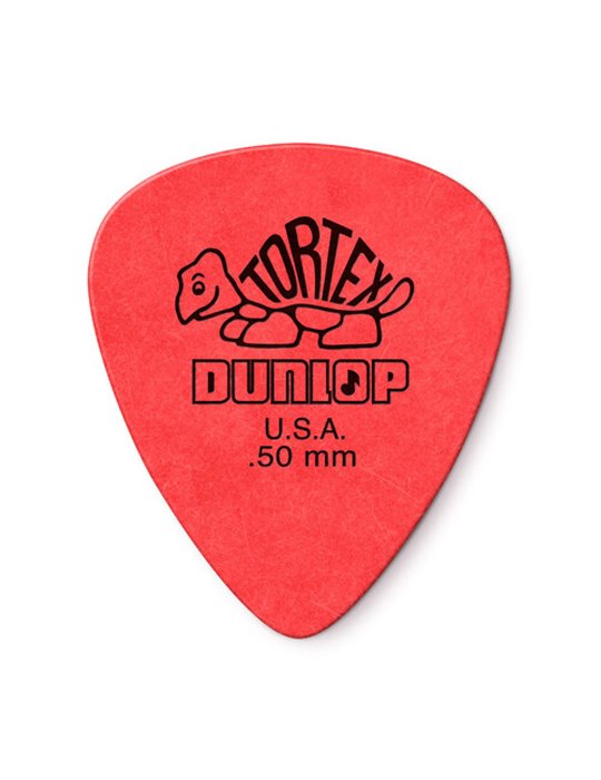 Bolsa 72 Púas Dunlop 418R-050 Tortex Standard 0.50mm