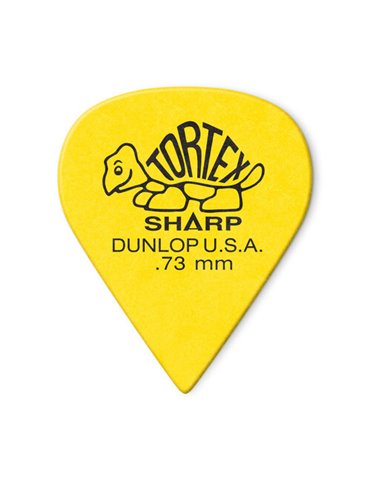 Bolsa 72 Púas Dunlop 412R-073 Tortex Sharp 0.73mm