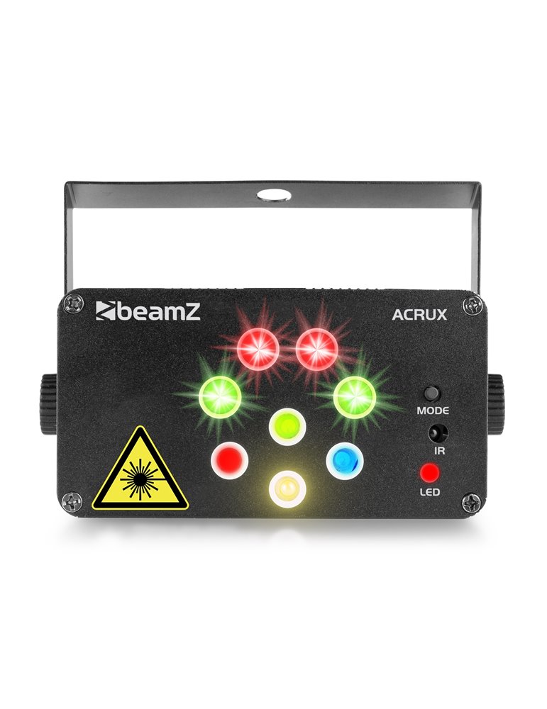 Acrux Quatro R/G Party Laser con RGBW