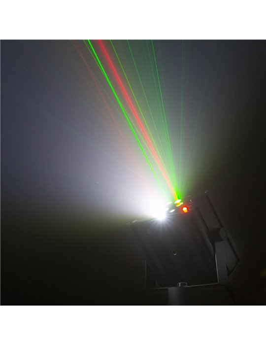 Acrux Quatro R/G Party Laser con RGBW