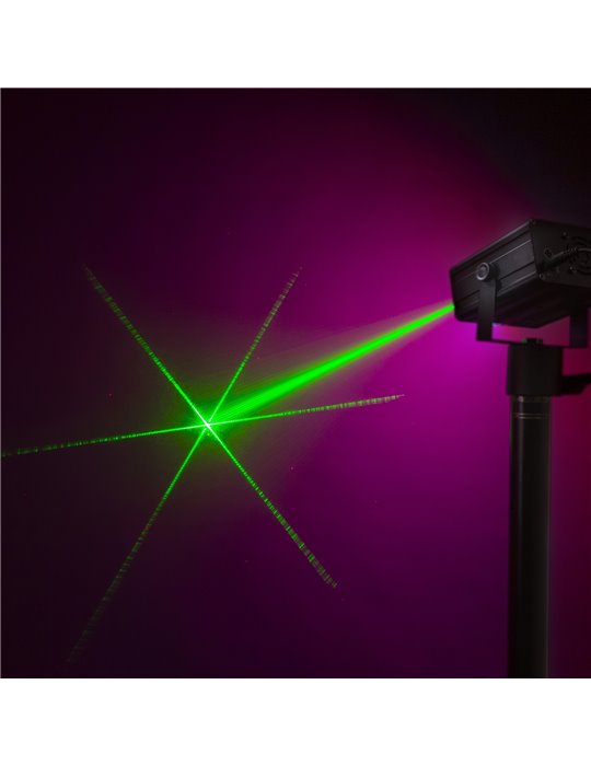 Acrux Quatro R/G Party Laser con RGBW