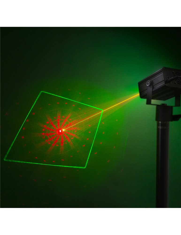 Acrux Quatro R/G Party Laser con RGBW