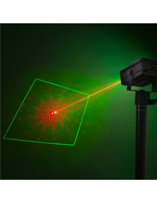 Acrux Quatro R/G Party Laser con RGBW