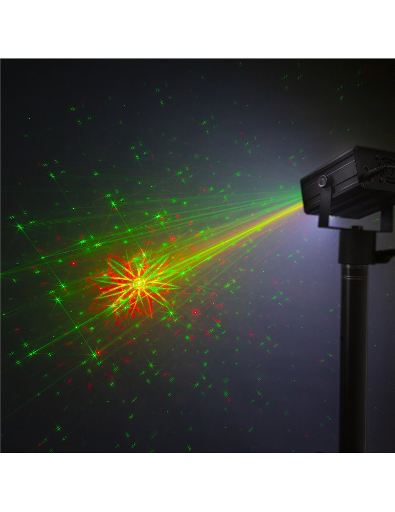 Acrux Quatro R/G Party Laser con RGBW