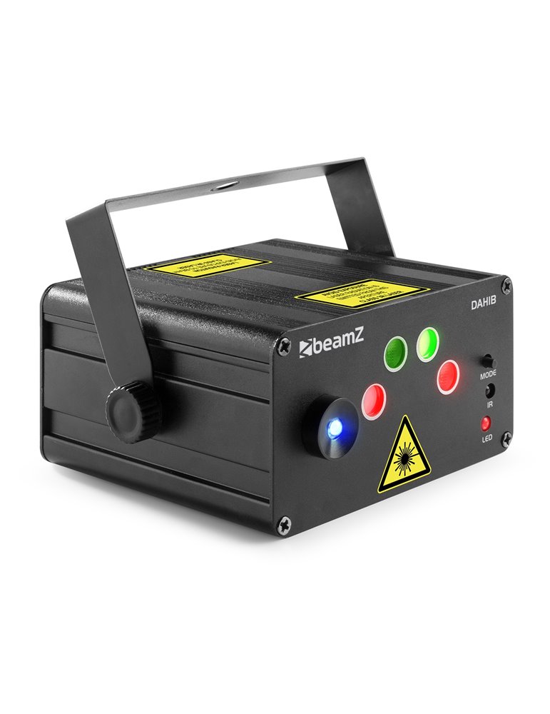 Dahib Doble Laser RG Gobo con LED Azul