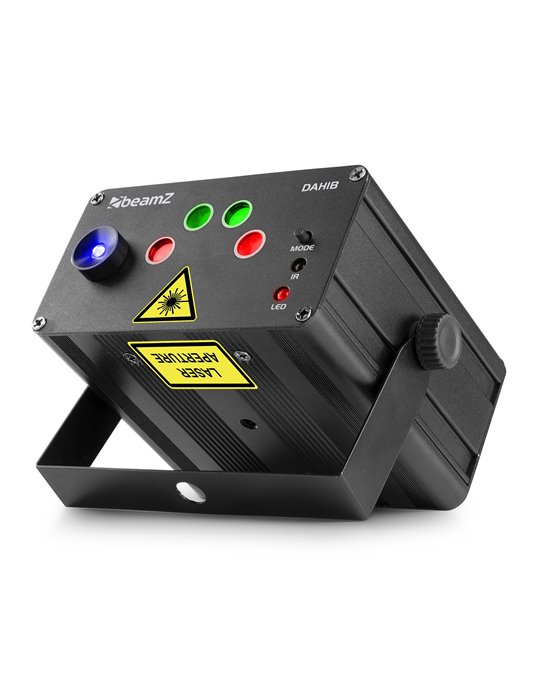 Dahib Doble Laser RG Gobo con LED Azul