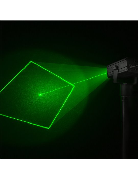 Dahib Doble Laser RG Gobo con LED Azul
