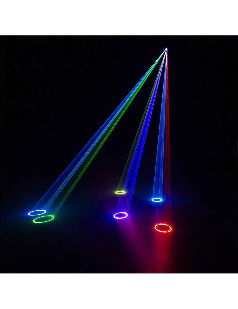 Leda Láser de Animación RGB 1.2W