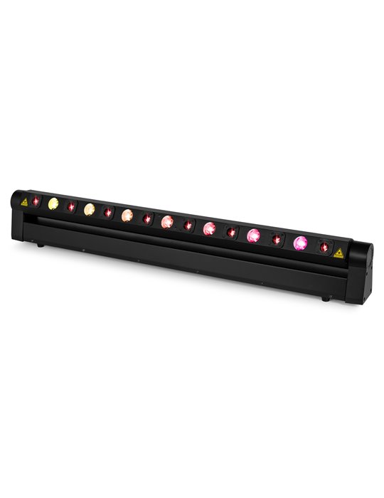 Barra móvil Hyaden con 7 LED y 8 rayos láser
