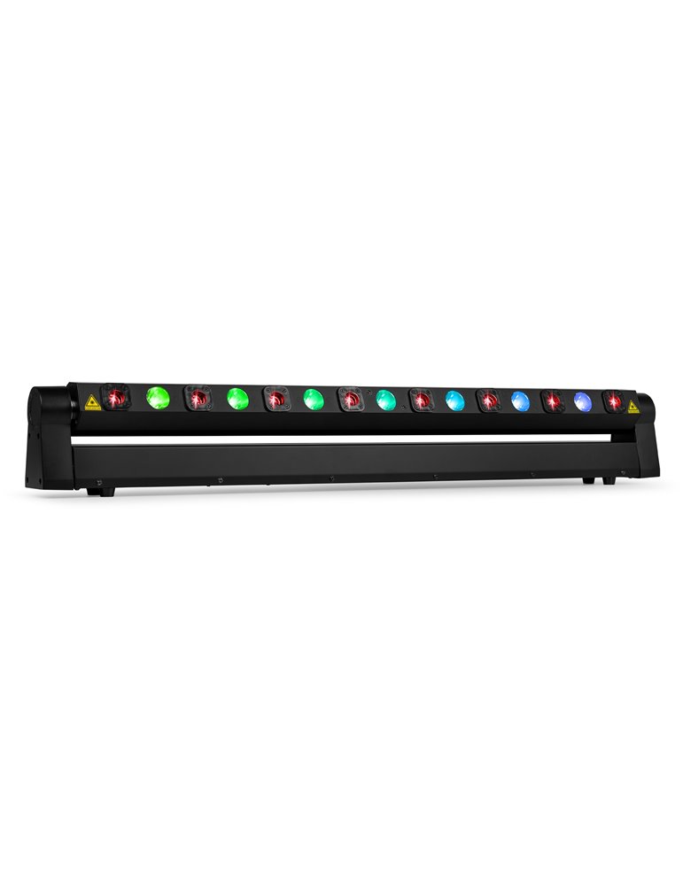 Barra móvil Hyaden con 7 LED y 8 rayos láser