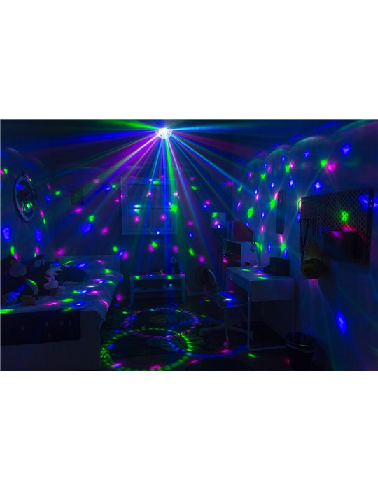 JB90R Mini Star Ball DMX LED 9 Colores