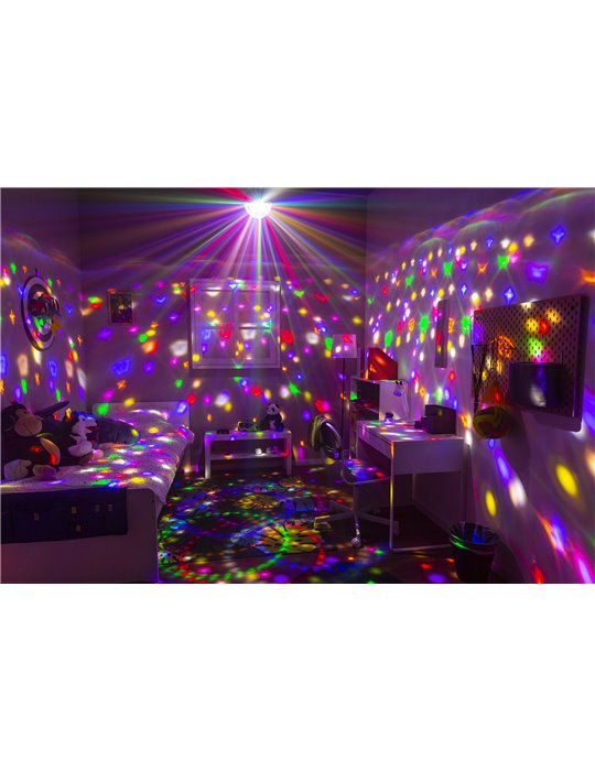 JB90R Mini Star Ball DMX LED 9 Colores