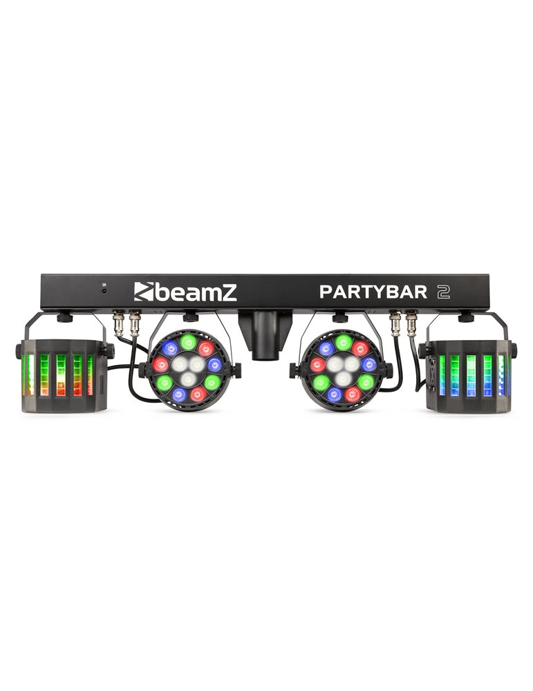 PartyBar2 con 2x PAR + 2x Derby